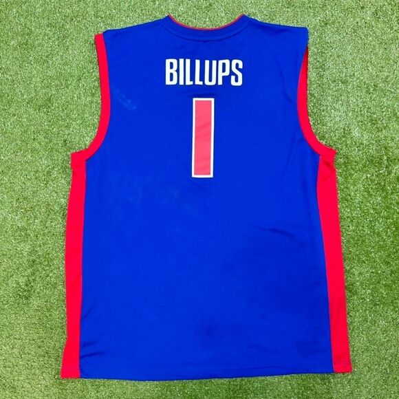 Detroit Pistons Adidas Chauncey Billups NBA Authentic Jersey Size 2XL Basketball